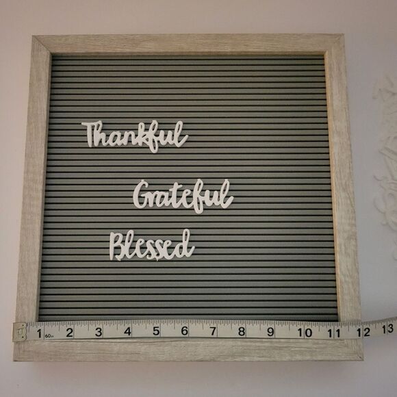 Letter Sign Board with Precut Letters Words Numbers - Picture 12 of 14